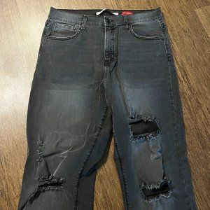 High Waisted Mom Jeans